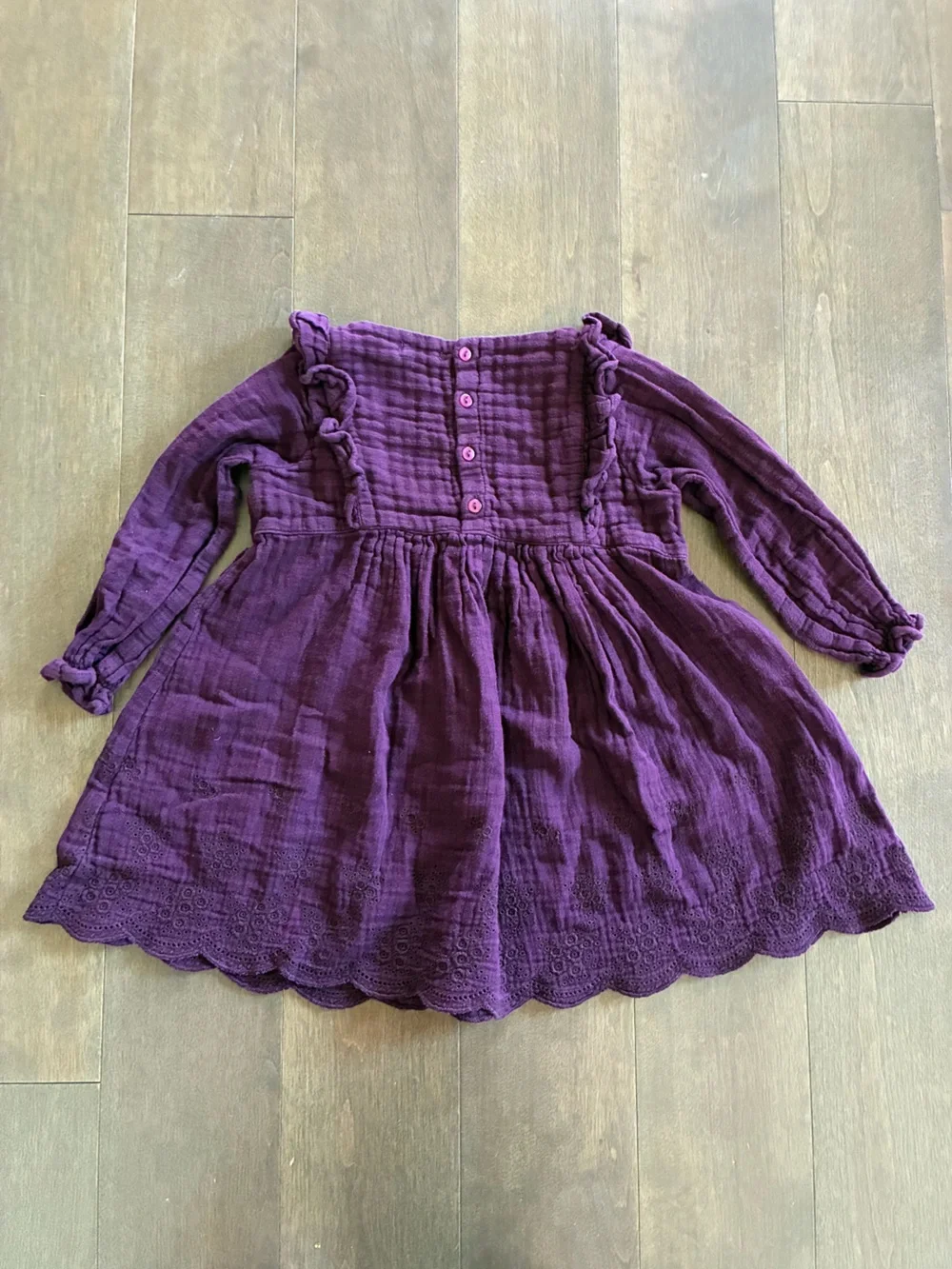 Jamie Kay Dress Purple Gauze